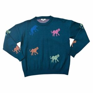 Entro Teal Rhino Sweater